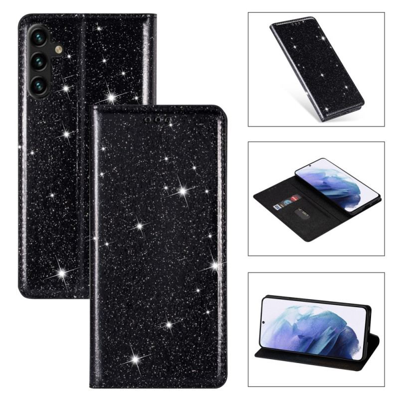 Folio-fodral För Samsung Galaxy A55 5g Glitter