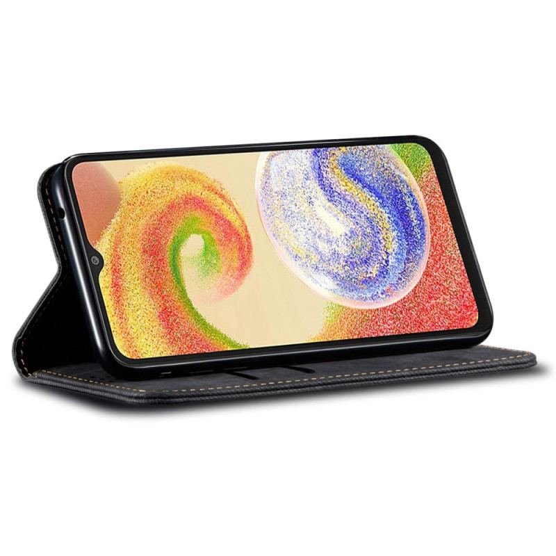 Folio-fodral Samsung Galaxy A55 5g Telefonfodral Jeanstyg