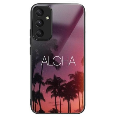 Skal Samsung Galaxy A55 5g Telefonfodral Aloha Härdat Glas