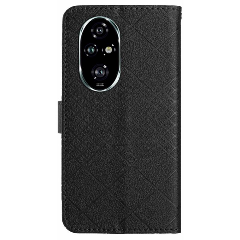 Fodral Honor 200 Pro Diamantbandsmönster