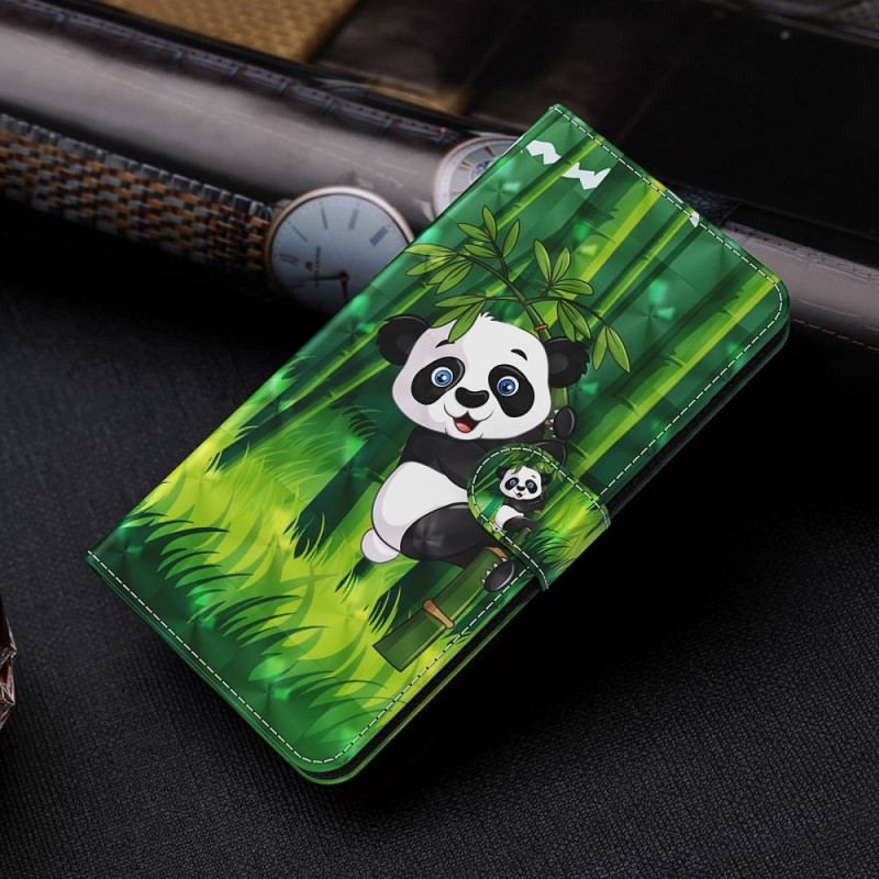 Fodral Xiaomi Redmi Note 13 5g Bambu Panda Med Rem