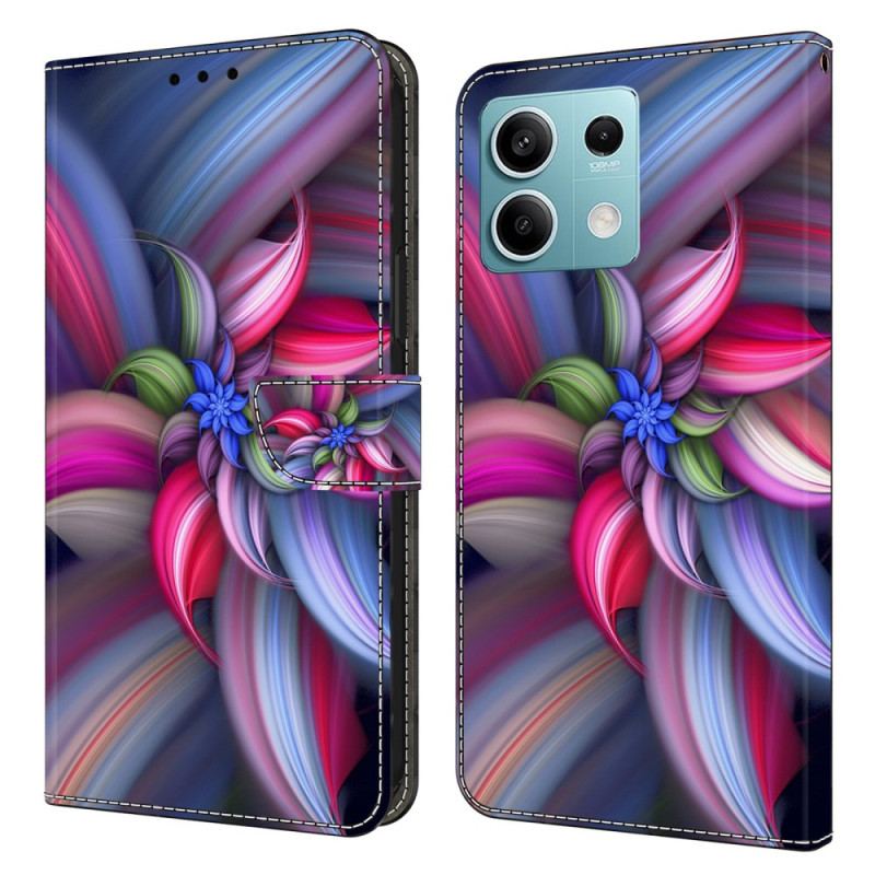 Fodral Xiaomi Redmi Note 13 5g Färgglada Blommor