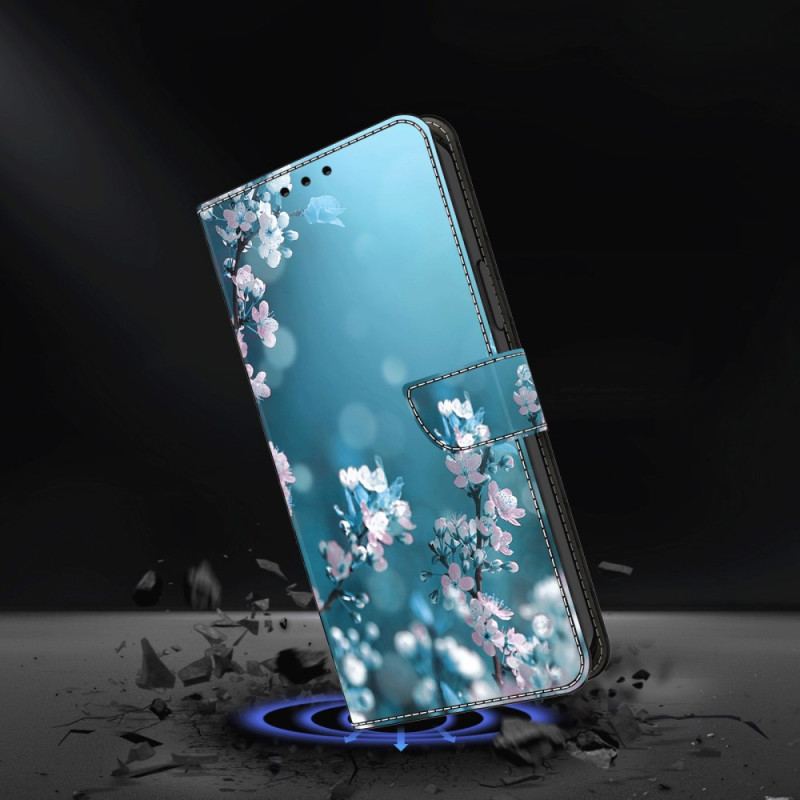 Fodral Xiaomi Redmi Note 13 5g Plommonblommor