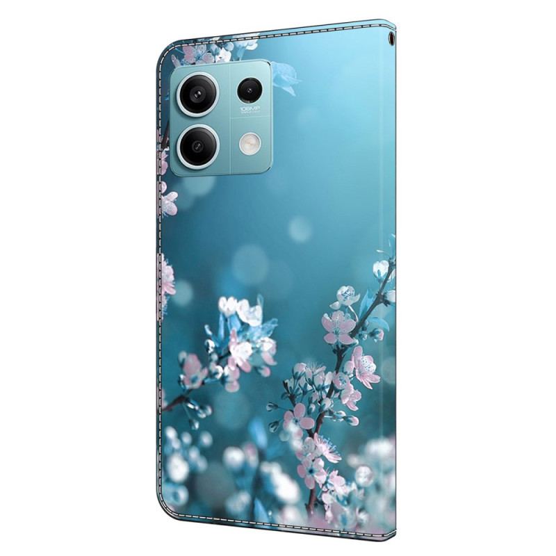 Fodral Xiaomi Redmi Note 13 5g Plommonblommor