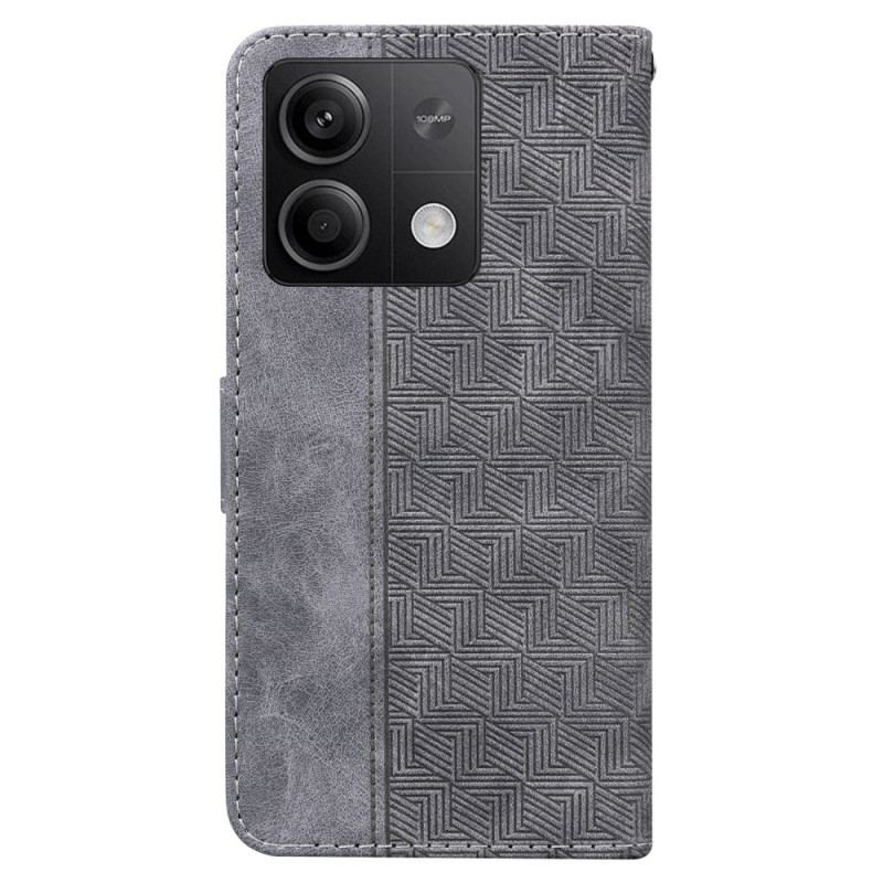 Fodral Xiaomi Redmi Note 13 5g Strappy Vävt Mönster