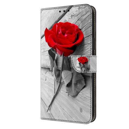 Läderfodral Xiaomi Redmi Note 13 5g Telefonfodral Rosa