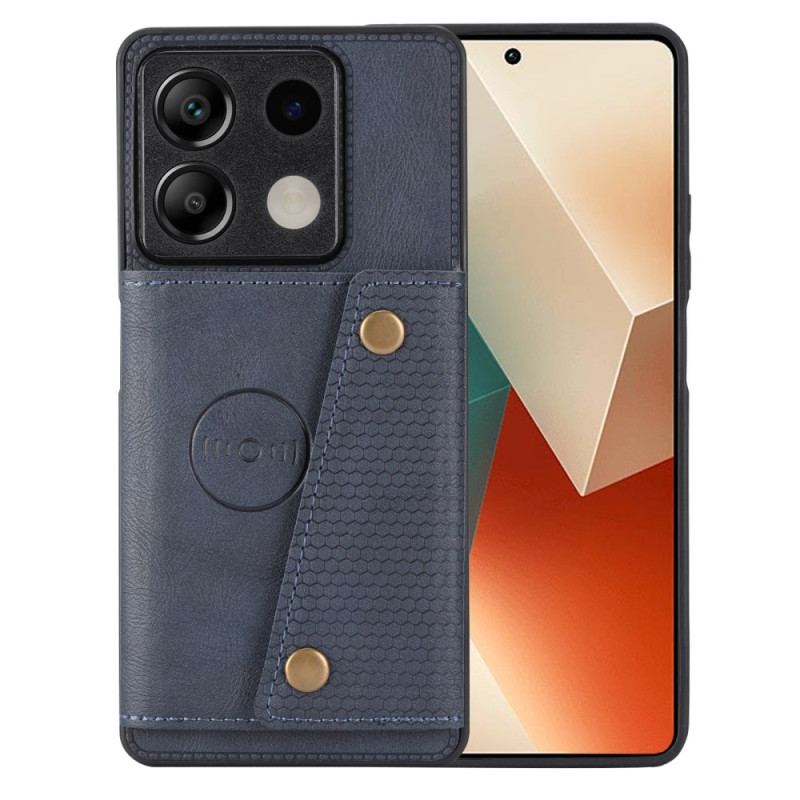 Skal Xiaomi Redmi Note 13 5g Lädereffektkorthållare