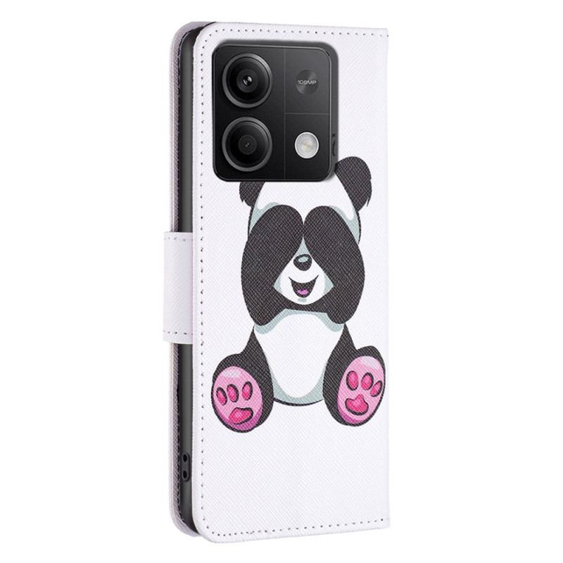 Skyddsfodral Xiaomi Redmi Note 13 5g Lilla Panda