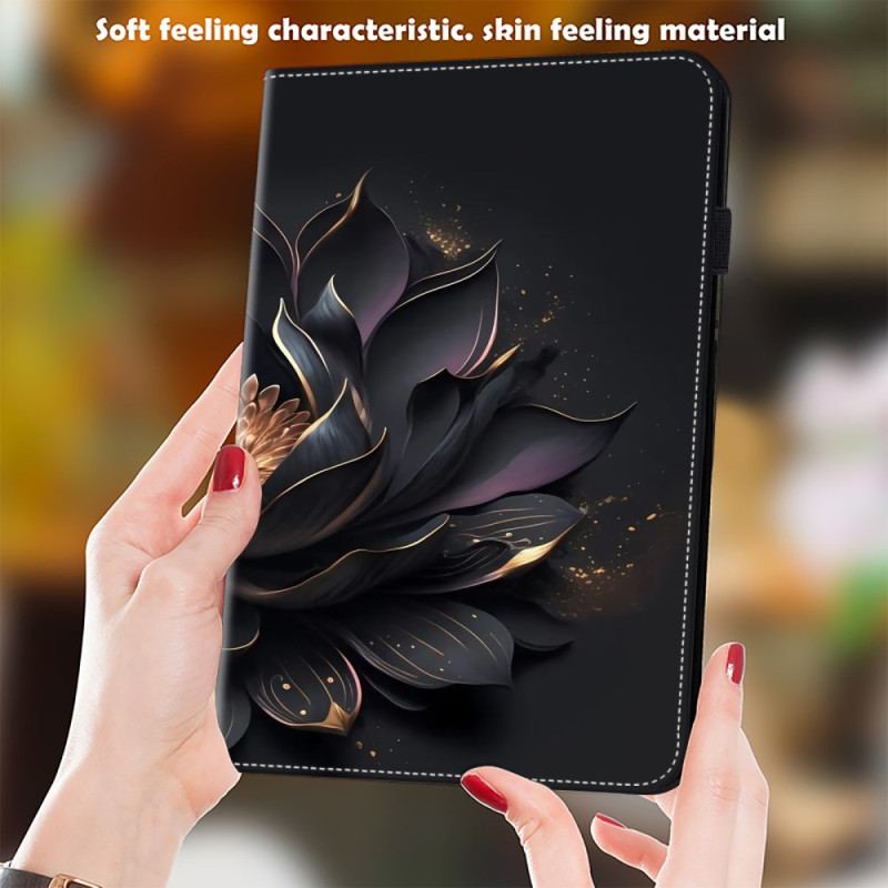 Fodral Samsung Galaxy Tab S9 Plus Lila Lotus