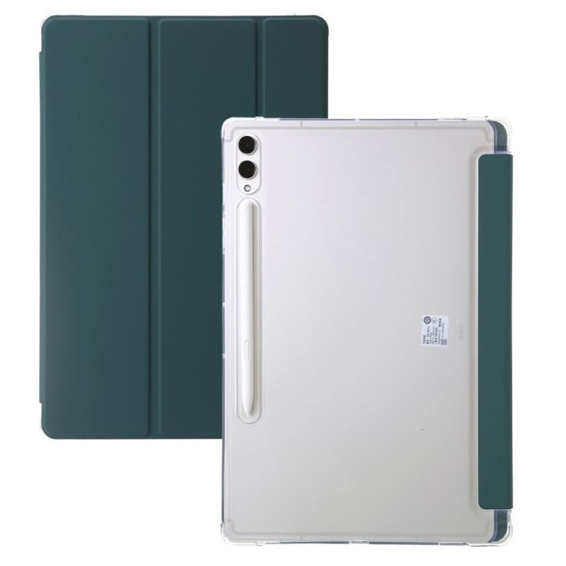 Samsung Galaxy Tab S9 Plus Tri-fold Transparent Baksida