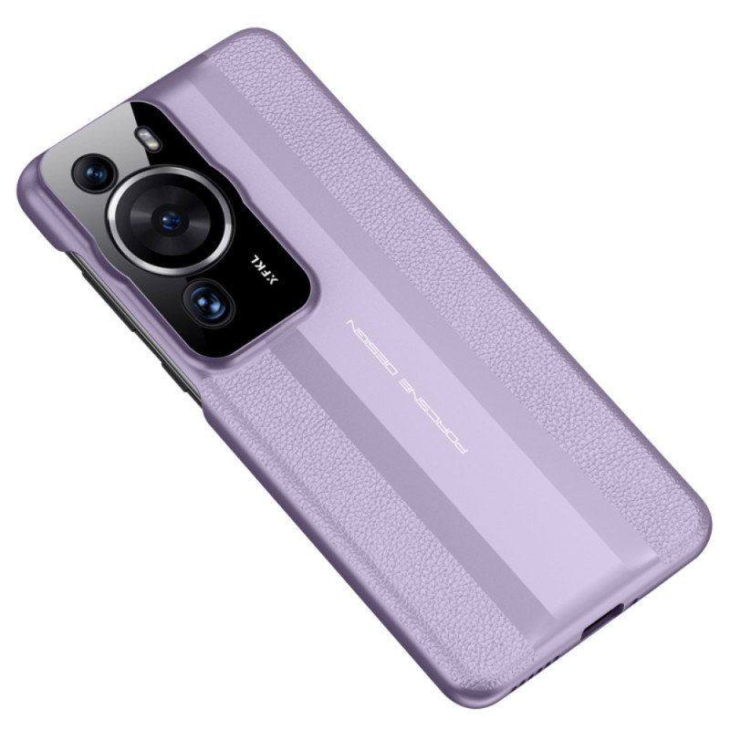 Skal Huawei P60 Pro Äkta Läder