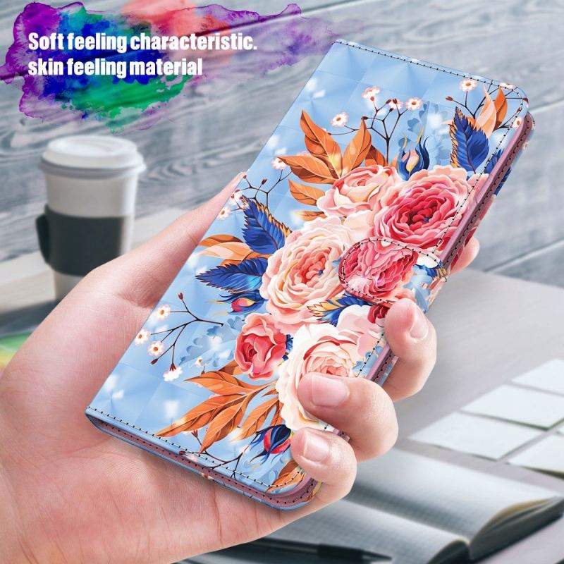 Fodral För Samsung Galaxy A42 5G Blommande Blommor