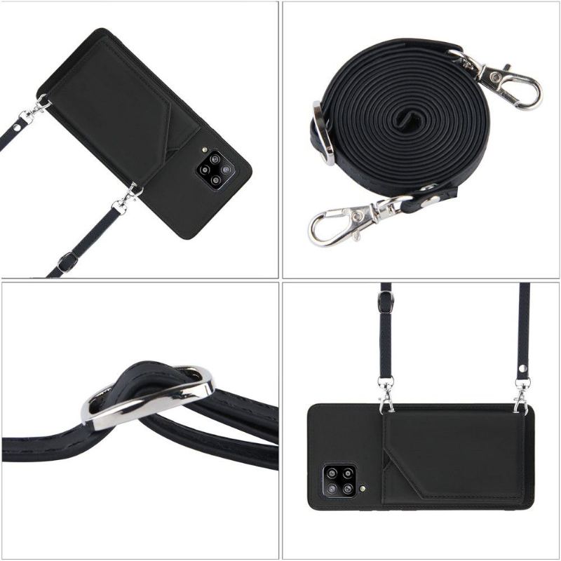 Skal För Samsung Galaxy A42 5G Hemming Aude Multi-compartment Lanyard