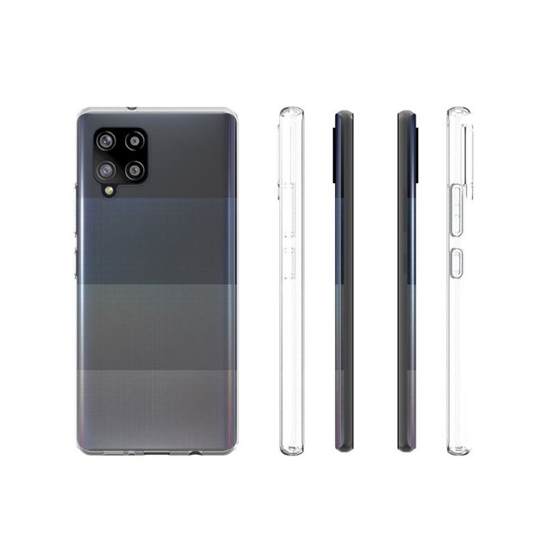 Skal För Samsung Galaxy A42 5G Hemming Transparent Silikon