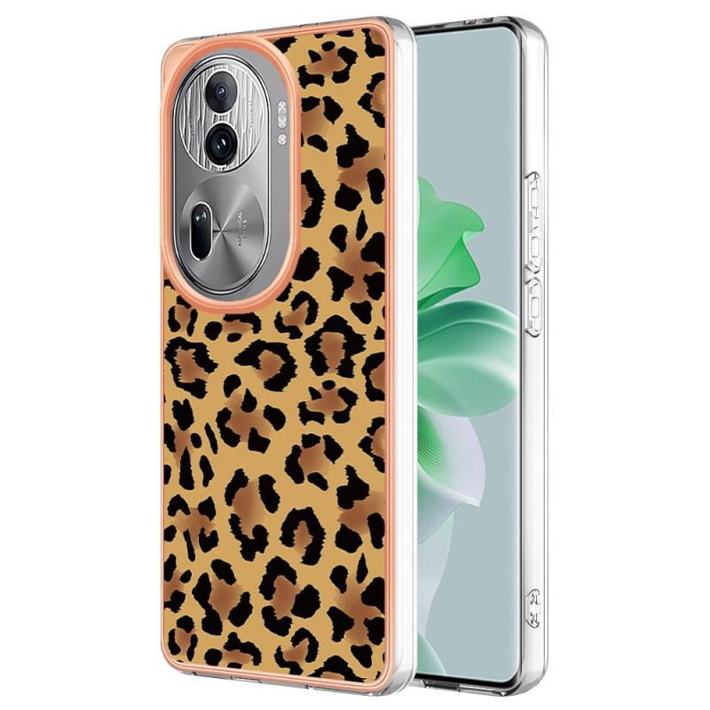 Skal Oppo Reno 11 Pro 5g Telefonfodral Leopardmönster