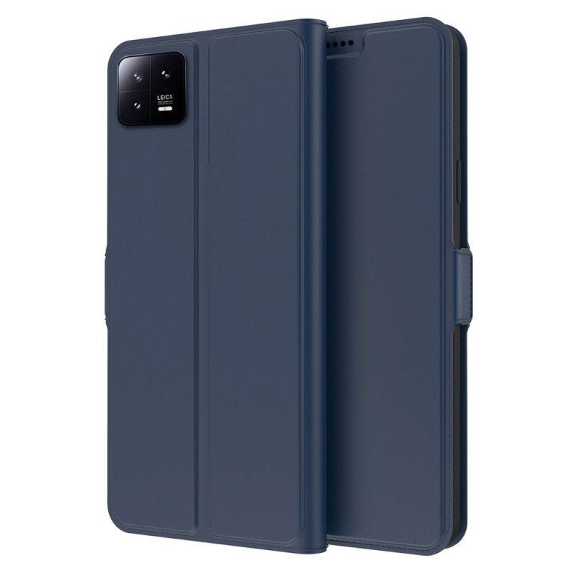 Fodral Xiaomi 13 Pro Smal Lädereffekt