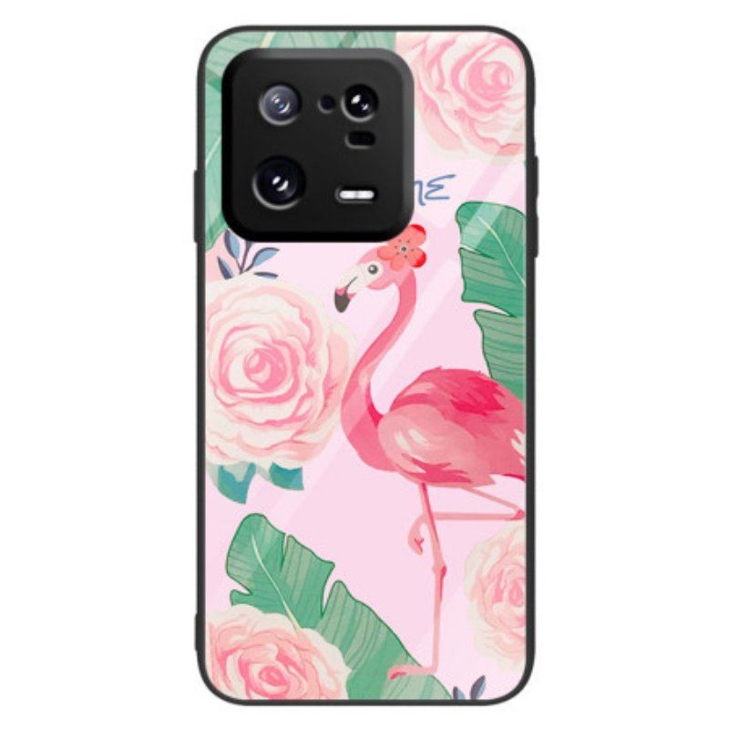 Skal Xiaomi 13 Pro Flamingo Härdat Glas