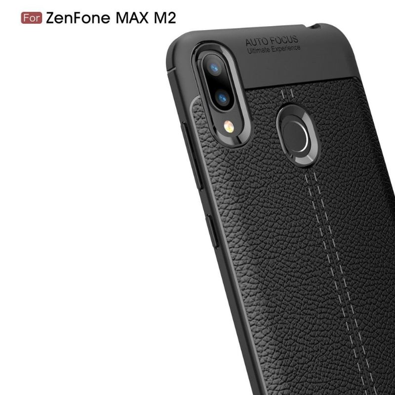 Mobilskal För Asus Zenfone Max M2 Finishing Gel I Konstläder