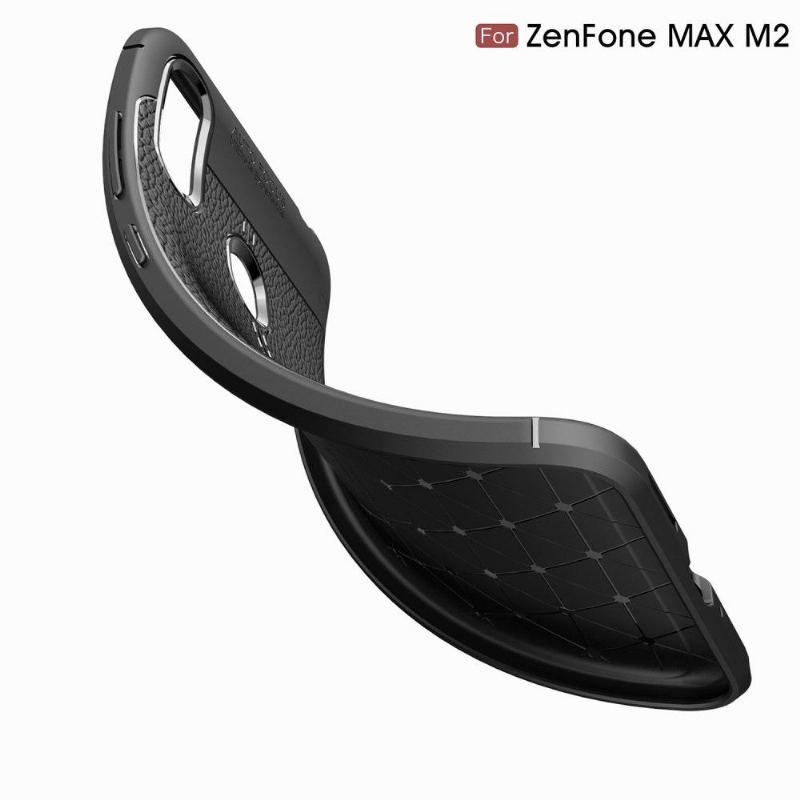 Mobilskal För Asus Zenfone Max M2 Finishing Gel I Konstläder