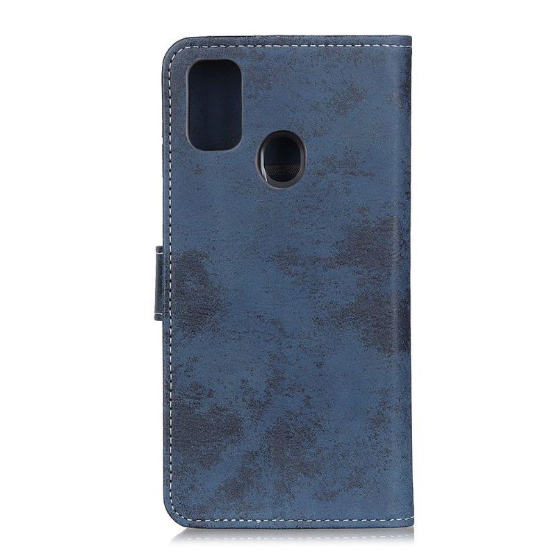 Fodral Case För Samsung Galaxy A21s Cyrius Faux Leather Vintage