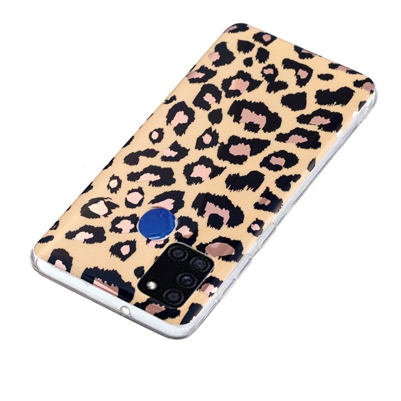 Skal För Samsung Galaxy A21s Flexibel Leopard