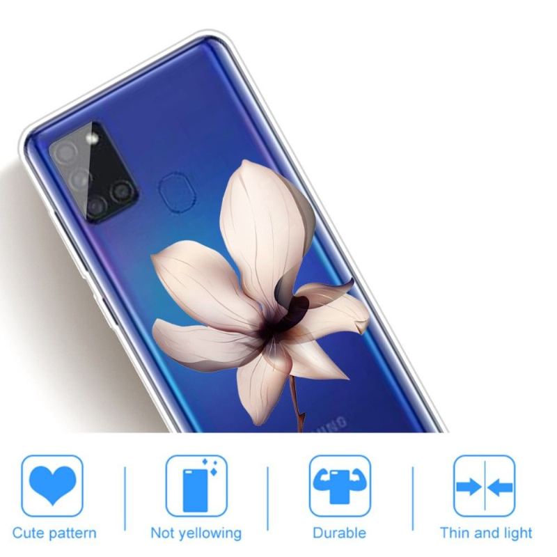 Skal För Samsung Galaxy A21s Hemming Vildblomma