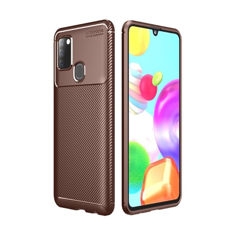 Skal För Samsung Galaxy A21s Karbon Classy