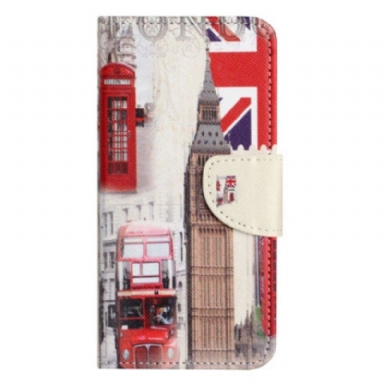 Folio-fodral iPhone 14 Plus London Livet