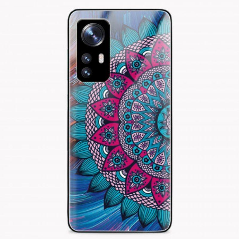 Skal Xiaomi 12 / 12X Mandala Härdat Glas