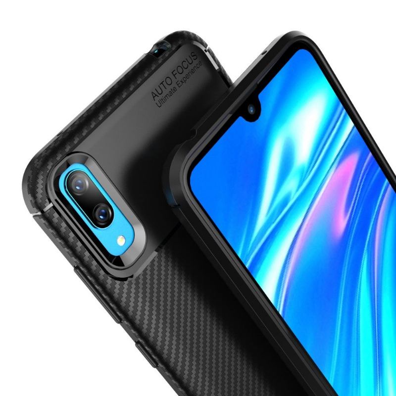 Skal För Huawei Y7 2019 Black Karbon Classy