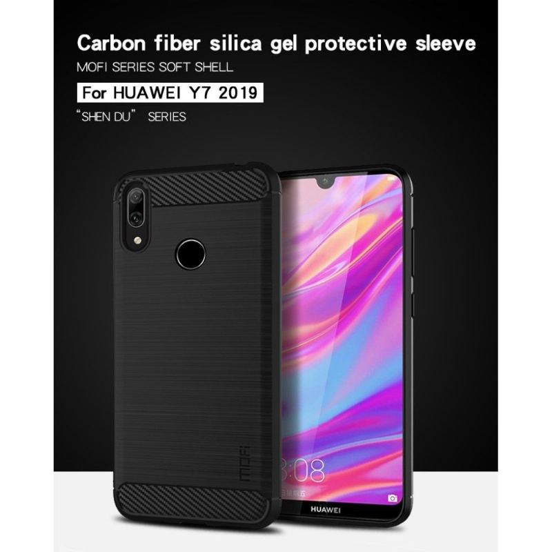 Skal För Huawei Y7 2019 Mofi Borstad Gel