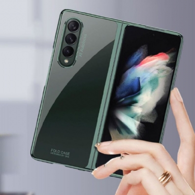 Skal För Samsung Galaxy Z Fold 3 5G Klarfärgade Kanter