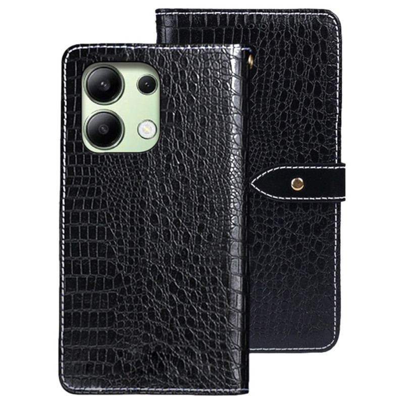 Fodral För Xiaomi Redmi Note 13 4g Idewei Crocodile Texture