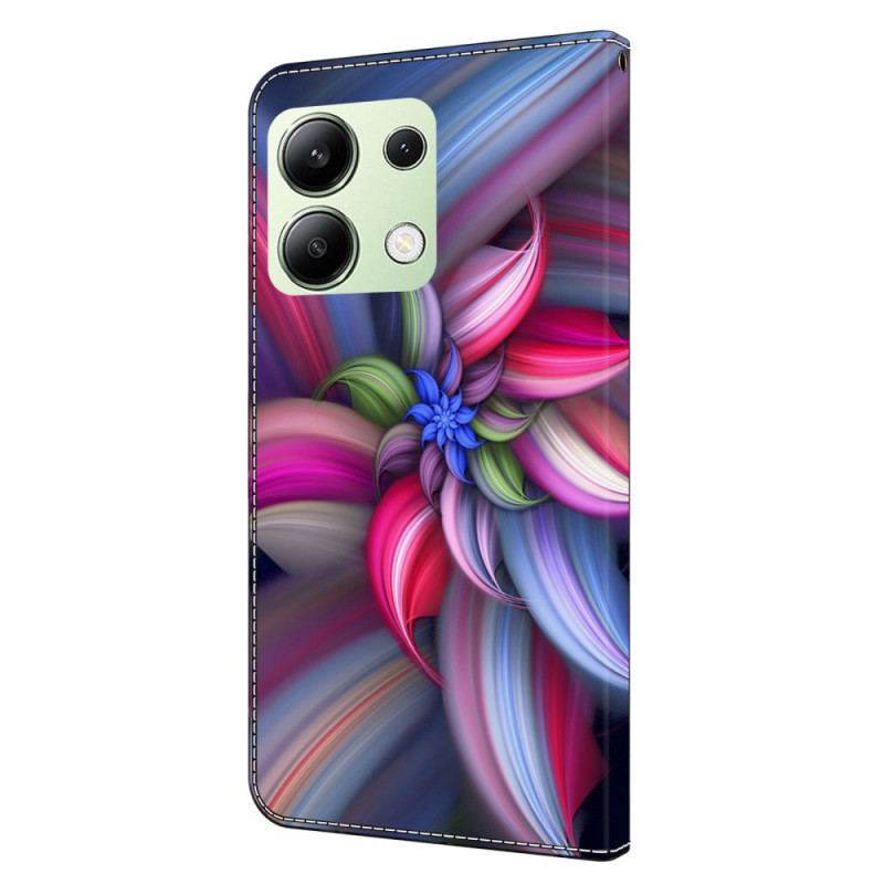 Fodral Xiaomi Redmi Note 13 4g Färgglada Blommor