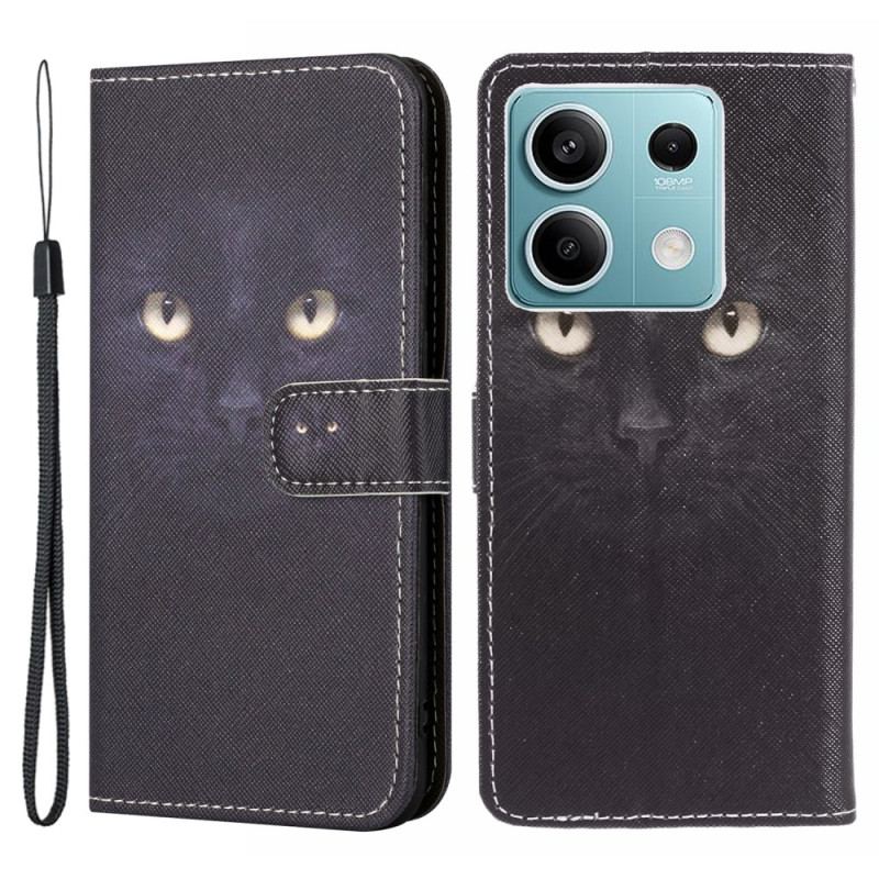 Fodral Xiaomi Redmi Note 13 4g Strappy Cat Eyes