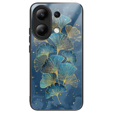 Skal För Xiaomi Redmi Note 13 4g Ginkgoblad Av Härdat Glas