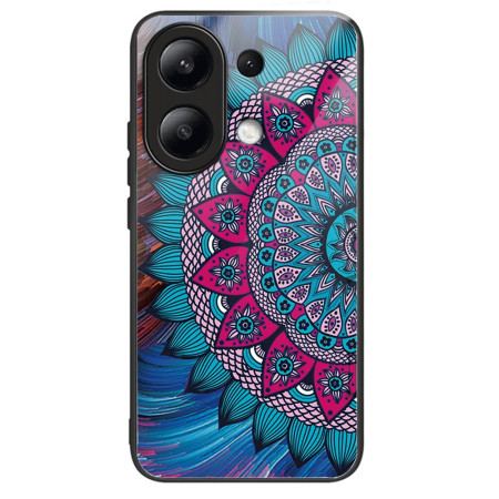 Skal För Xiaomi Redmi Note 13 4g Mandala Härdat Glas