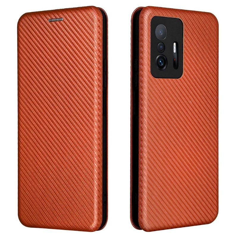 Fodral För Xiaomi 11T / 11T Pro Bedrijf Kolfiberläder