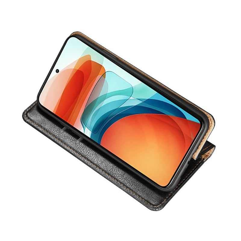 Läderfodral För Xiaomi 11T / 11T Pro Bedrijf Folio-fodral Rent Konstläder