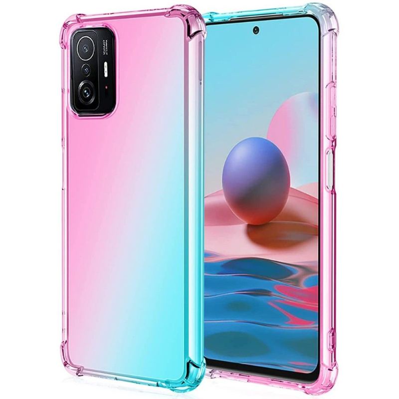 Mobilskal För Xiaomi 11T / 11T Pro Transparent Bicolor