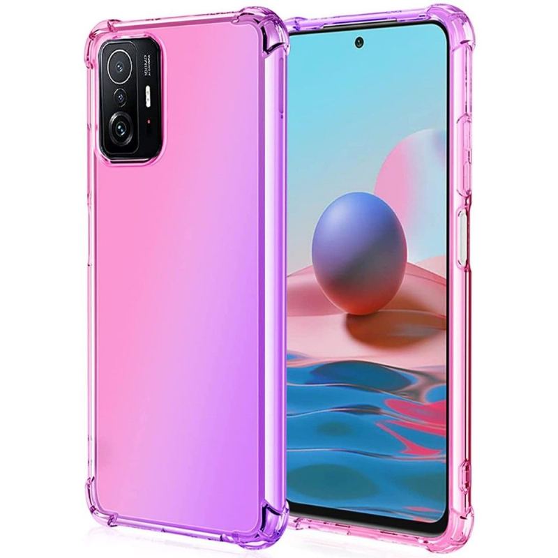 Mobilskal För Xiaomi 11T / 11T Pro Transparent Bicolor