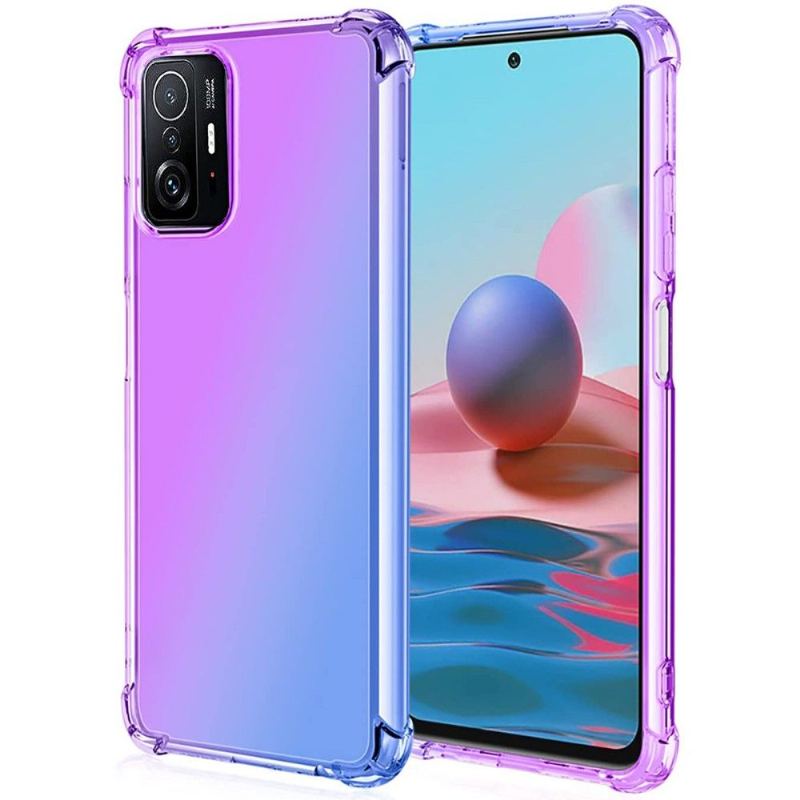 Mobilskal För Xiaomi 11T / 11T Pro Transparent Bicolor