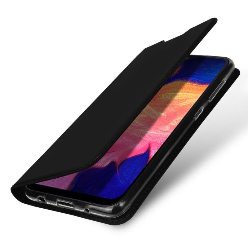 Fodral För Samsung Galaxy A10 Affärsimitation