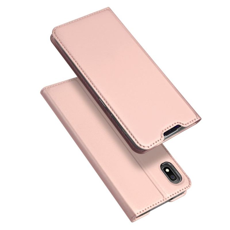 Fodral För Samsung Galaxy A10 Affärsimitation