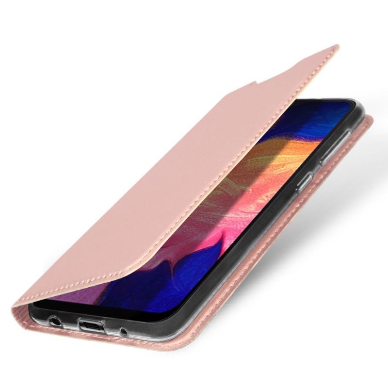 Fodral För Samsung Galaxy A10 Affärsimitation