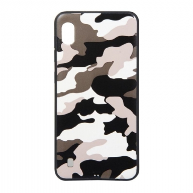 Skal För Samsung Galaxy A10 Militär Camo Gel