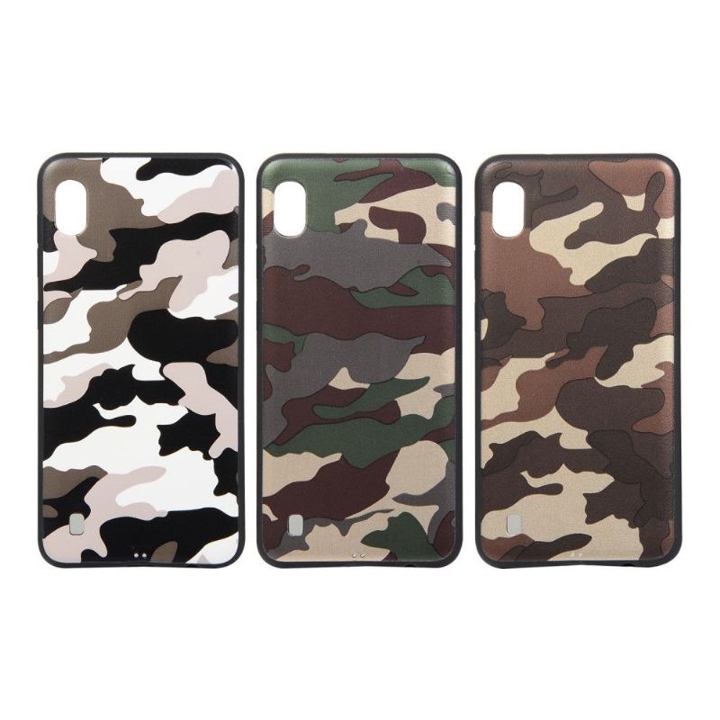 Skal För Samsung Galaxy A10 Militär Camo Gel