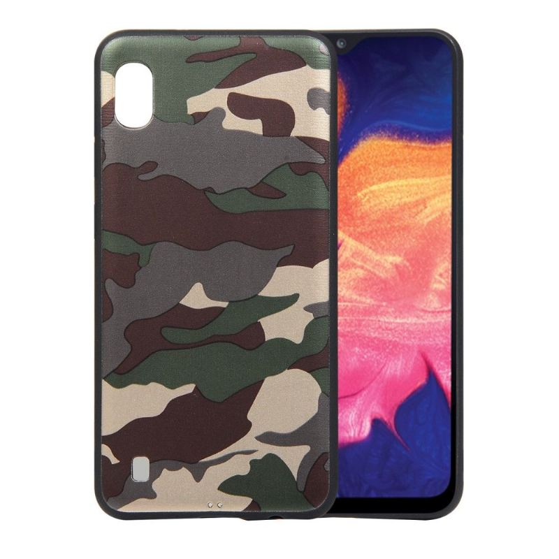 Skal För Samsung Galaxy A10 Militär Camo Gel