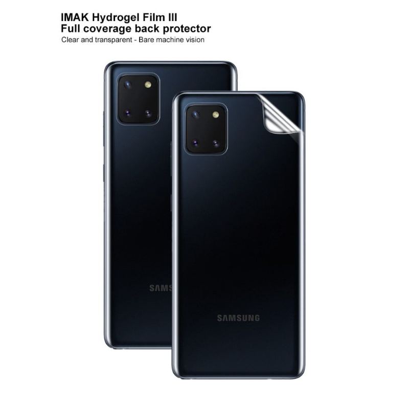 Samsung Galaxy Note 10 Lite - 2 Skyddsfilmer På Baksidan Av Hydrogel