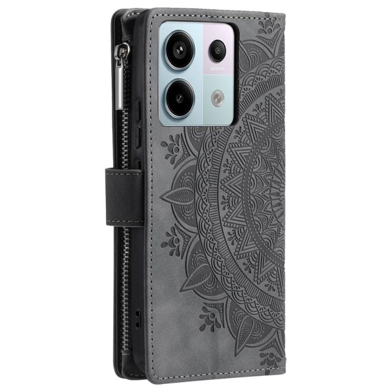 Läderfodral Xiaomi Redmi Note 13 Pro 5g Telefonfodral Mandala Remplånbok